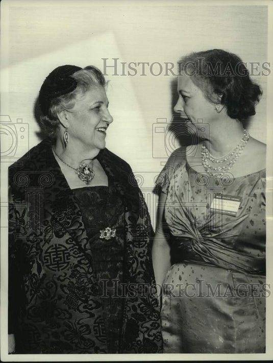 1962, Mrs. Frank W. Boykin, Mrs. Frank B. Yielding in Washington, DC - Historic Images