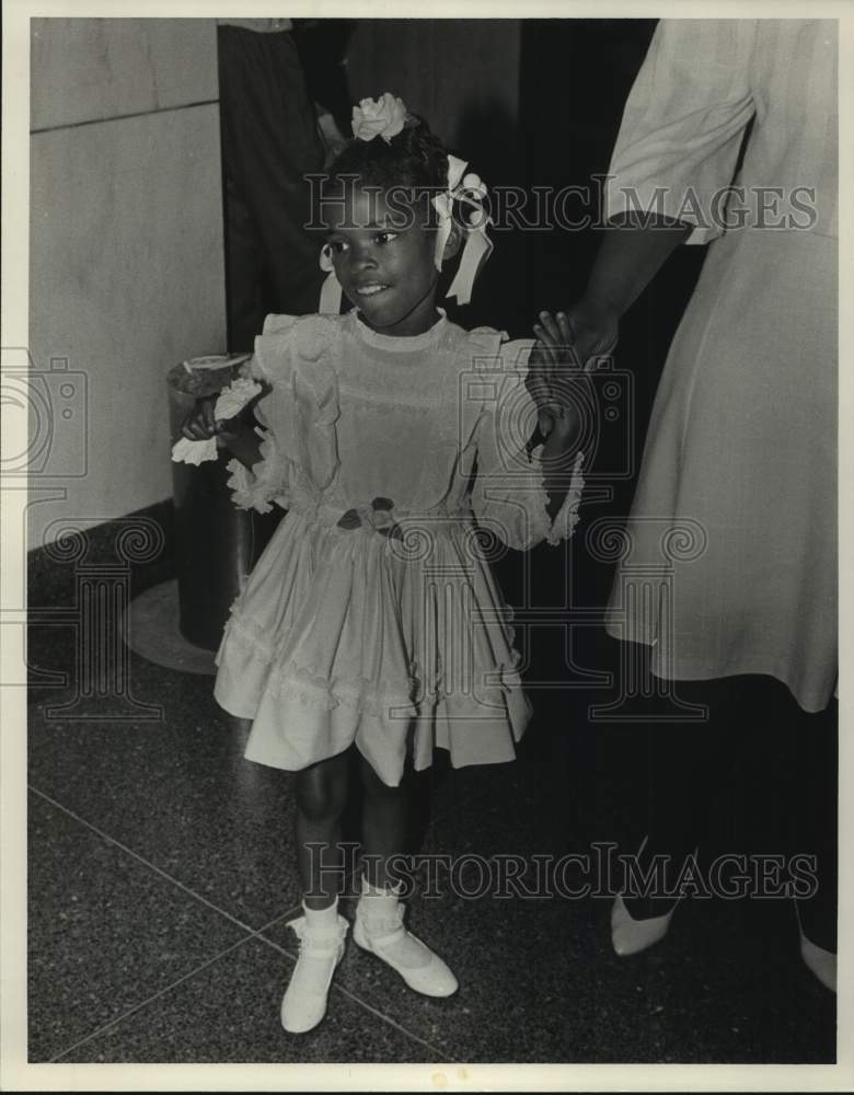 1987 Press Photo LaTonya Boykin at Teacher-Child Abuse Trial - abna45092 - Historic Images