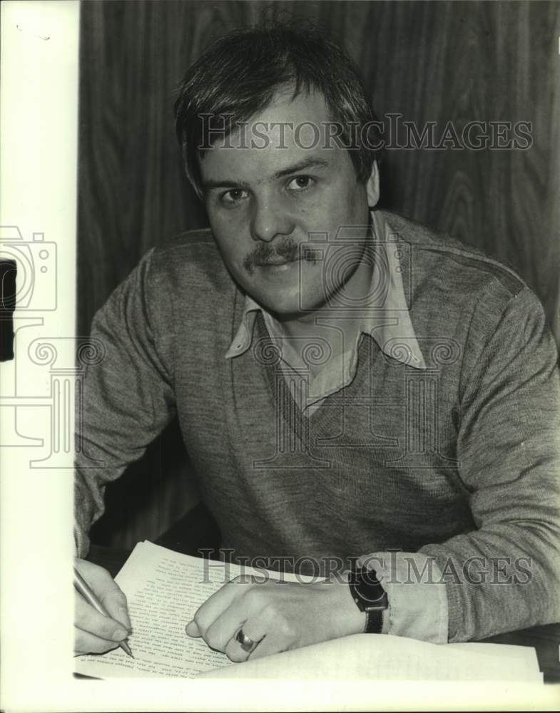 1980 Press Photo John Boyle, University of Alabama-Birmingham Instructor - Historic Images