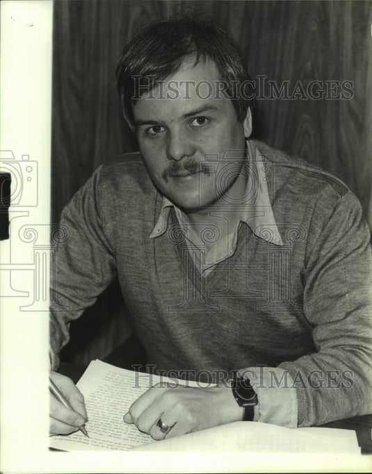 1980 Press Photo John Boyle, University of Alabama-Birmingham Instructor - Historic Images