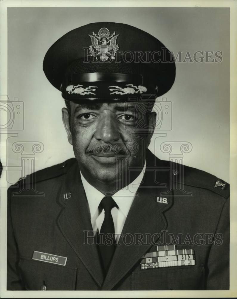 1975 Press Photo Brigadier General Rufus L. Billups, US Air Force - abna45109 - Historic Images