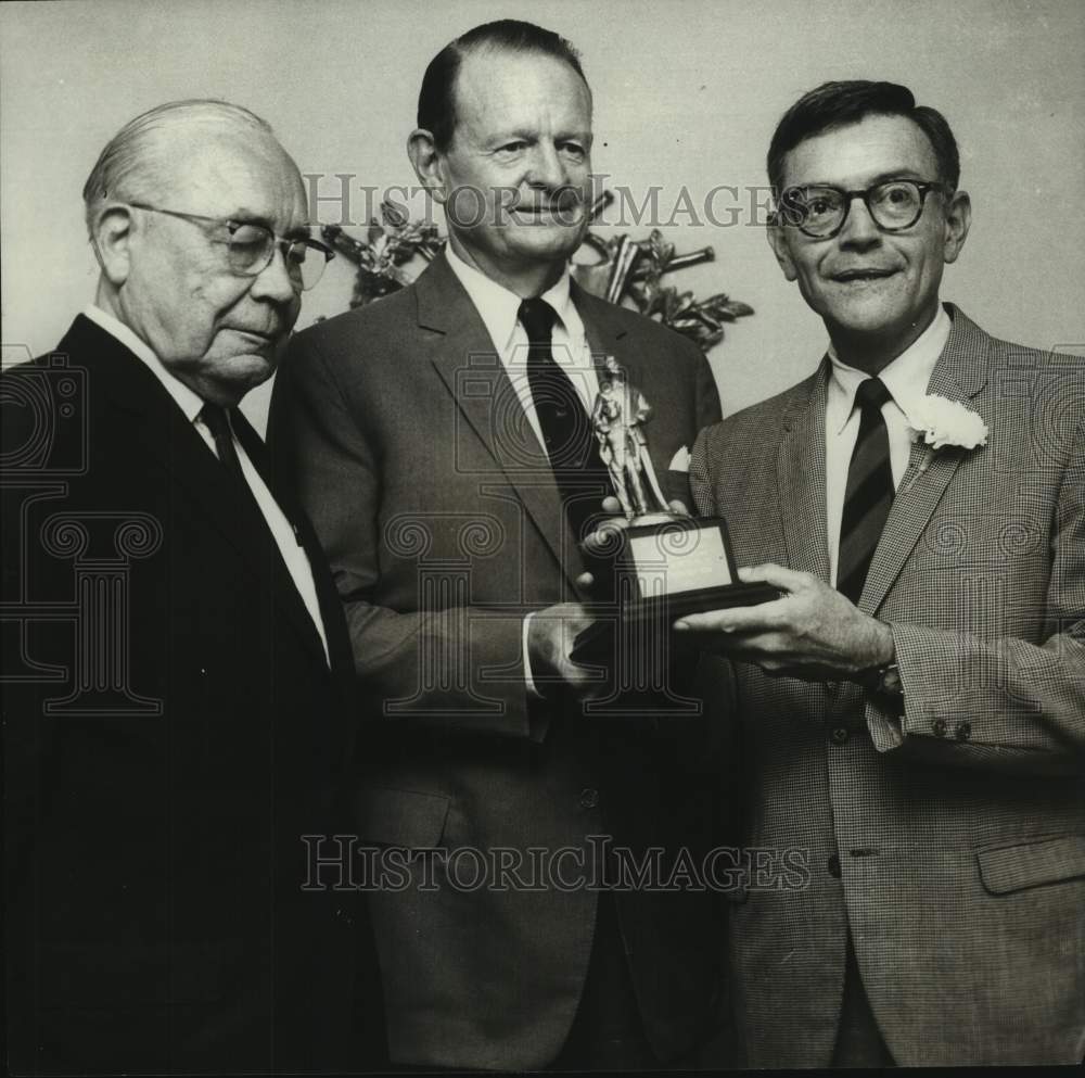 1969 Dr. William Crittenden gets award from Birmingham, AL Boys Club - Historic Images