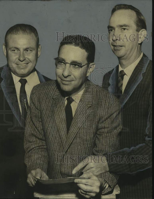 1959, Reverend Harry W. Bentley & other clergyman - abna45197 - Historic Images