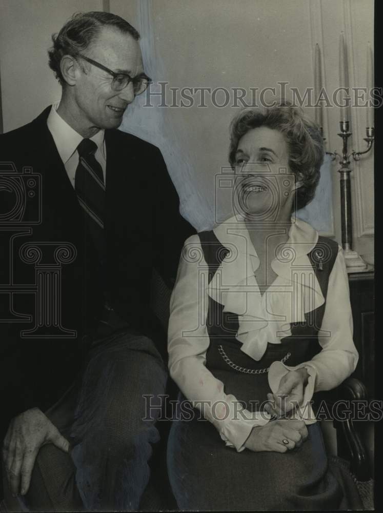 1972, Mr. & Mrs. Houston Brice at ballet, Birmingham, Alabama - Historic Images