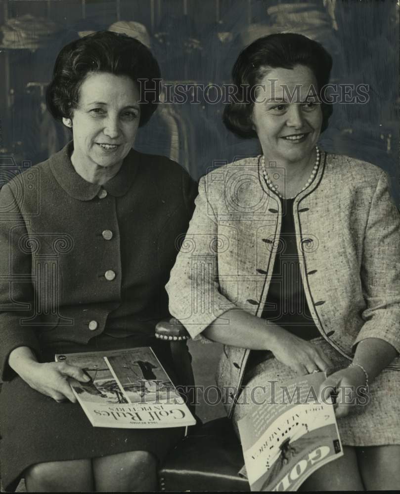 1965 Press Photo Birmingham Country Club Golfing Events Chairwomen - abna45221 - Historic Images