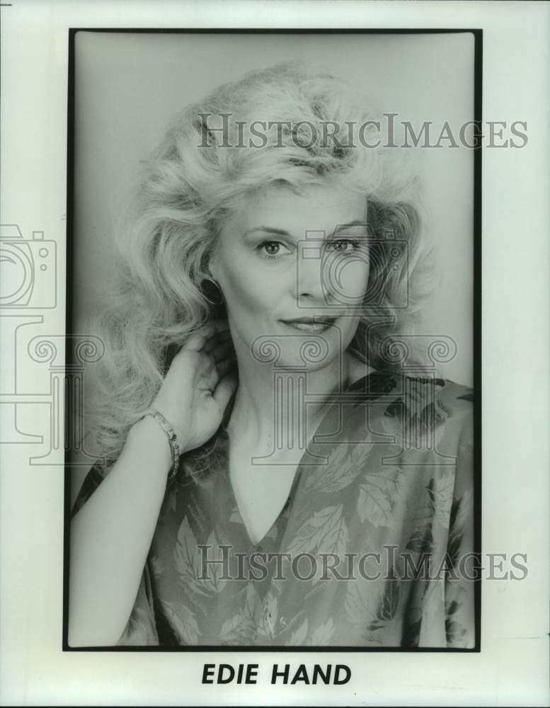 Press Photo Actress Edie Hand - abna45237 - Historic Images