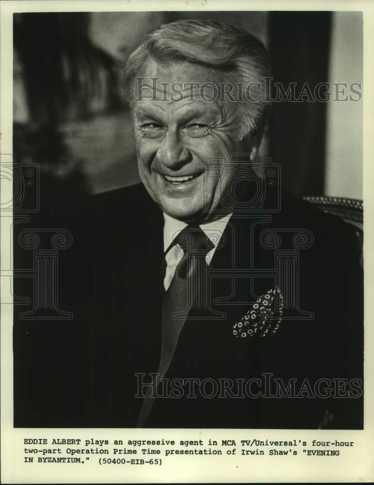 1978 Press Photo Actor Eddie Albert in &quot;Evening in Byzantium&quot; - abna45245 - Historic Images