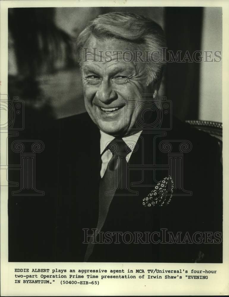 1978 Press Photo Actor Eddie Albert in "Evening in Byzantium" - abna45245 - Historic Images