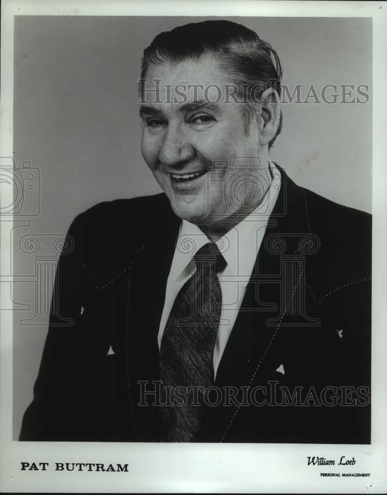 1972 Press Photo Actor Pat Buttram - abna45271 - Historic Images
