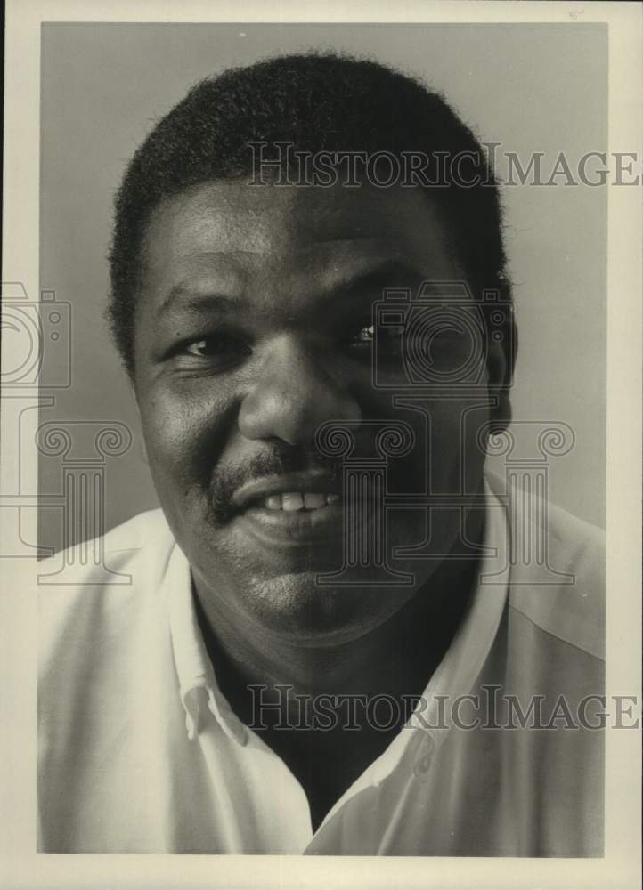 1988 Press Photo Marvin Hill, Candidate from Fairfield, Alabama - abna45290 - Historic Images