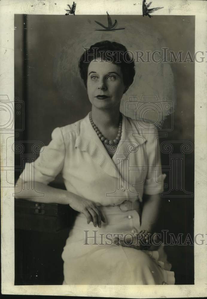 1944, Mrs. George Bridger, clubwoman - abna45300 - Historic Images