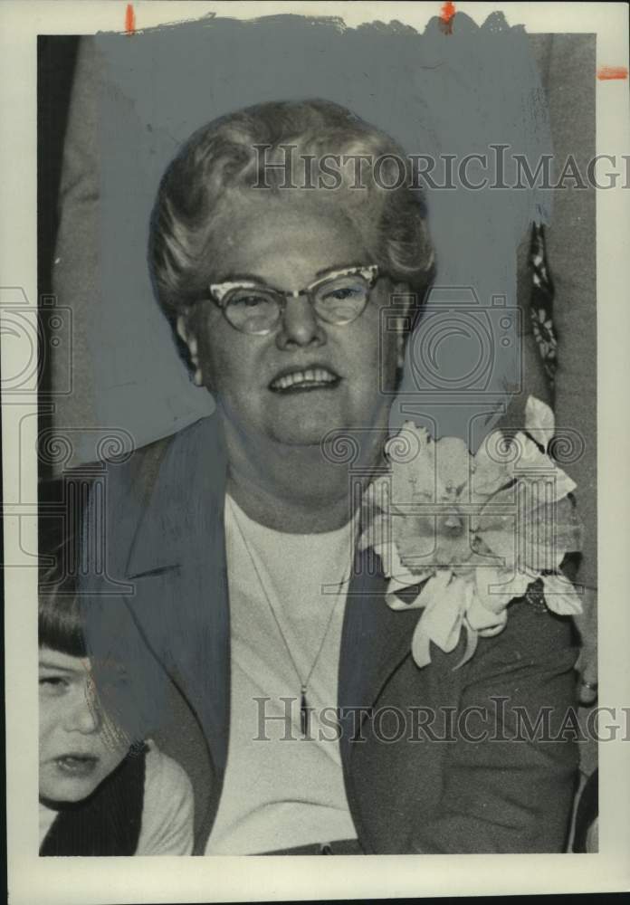 1975 Press Photo Mrs. S. Vincent Townsend Sr., Wife of Newspaper Executive - Historic Images