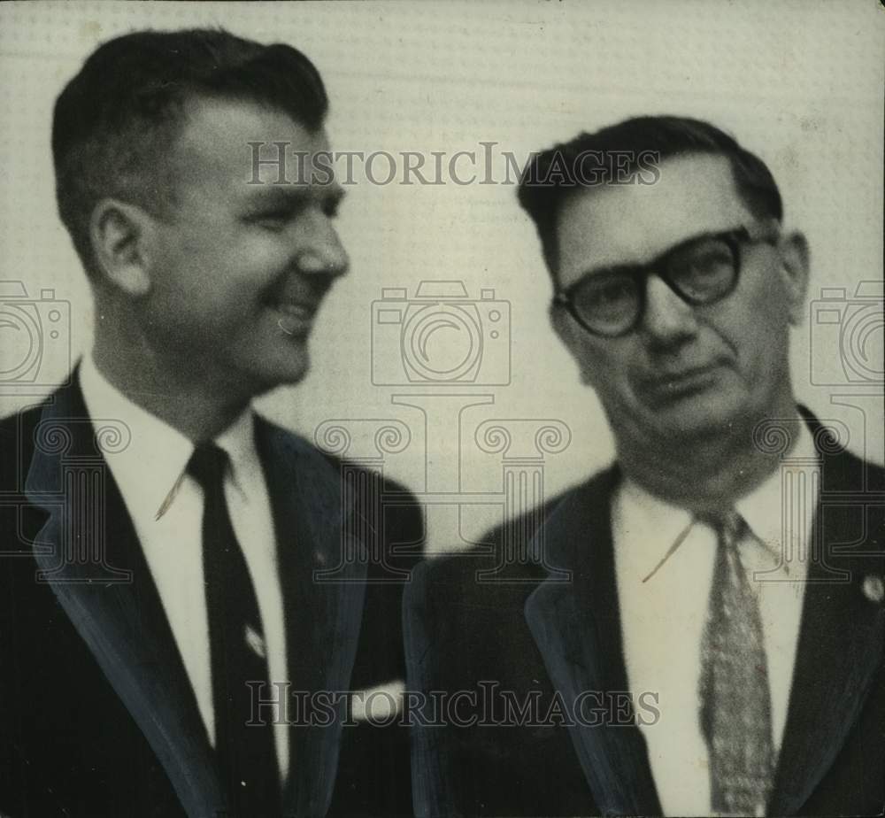 1959 Dr. Kermit Johnson &amp; Tuscaloosa Representative A. K. Callahan - Historic Images