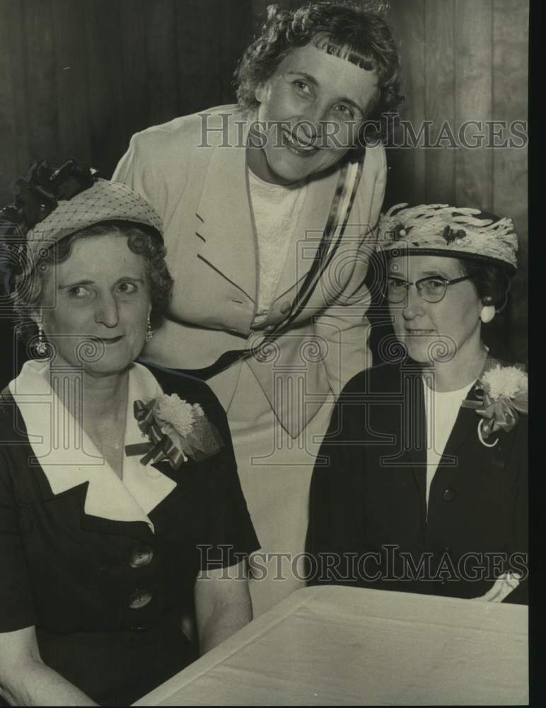 1960 Press Photo American Legion Auxiliary Members Meet at Shades Valley, AL - Historic Images