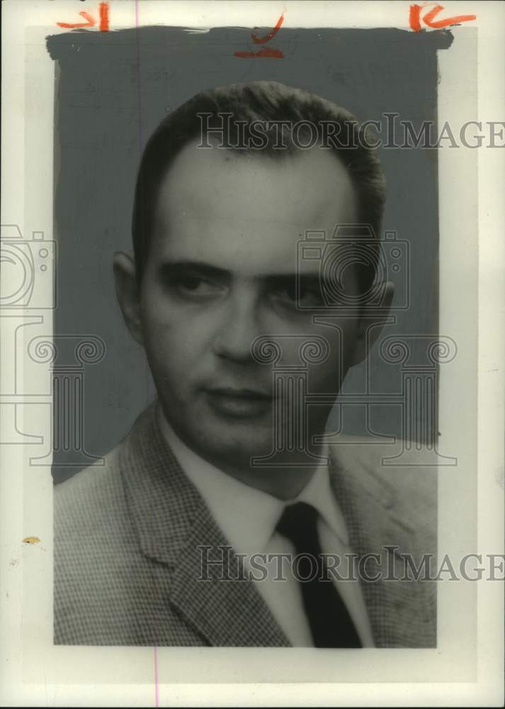 1965, Malcolm A. Thomas, North Alabama Chairman for Marion Institute - Historic Images