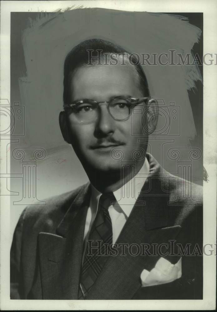 1958, Jefferson County TB Sanatorium Director Arthur Viehman - Historic Images