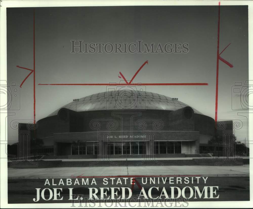 Press Photo Joe L. Reed Acadome at Alabama State University - abna45490 - Historic Images