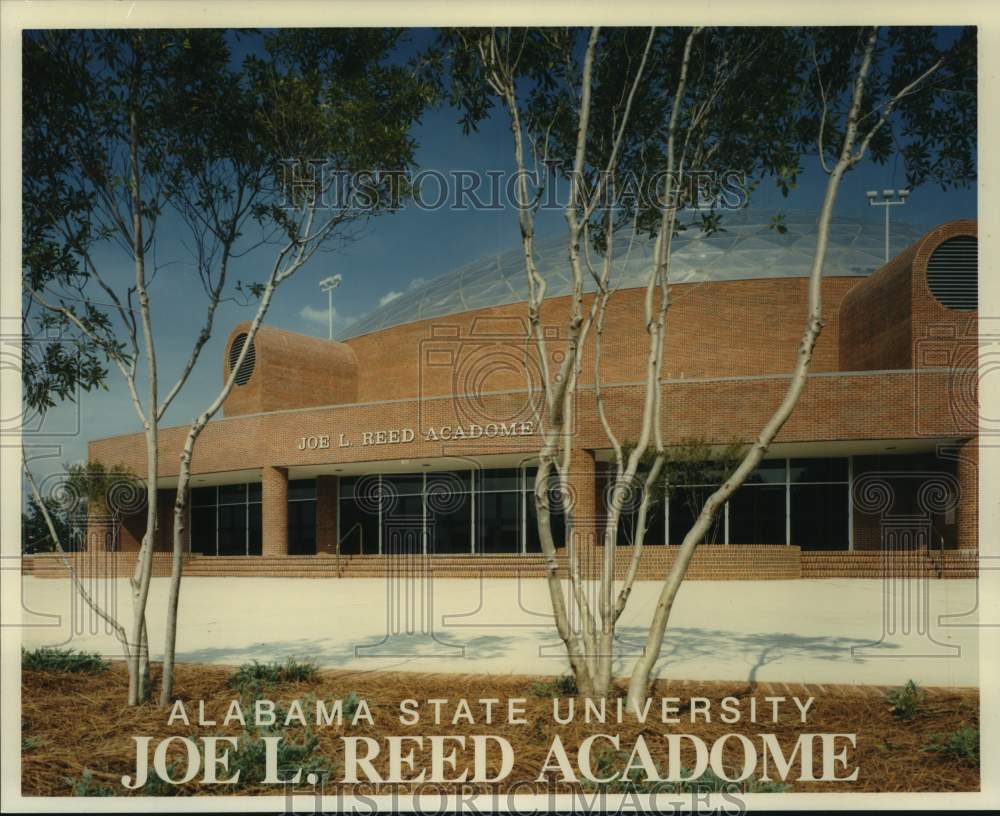 Press Photo Color Image of Alabama State University&#39;s Joe L. Reed Acadome - Historic Images