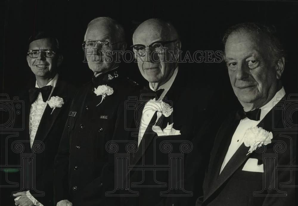 1984 Press Photo Birmingham Civic Leaders Given Brotherhood Award - abna45547 - Historic Images