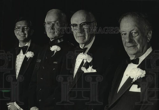 1984 Press Photo Birmingham Civic Leaders Given Brotherhood Award - abna45547 - Historic Images