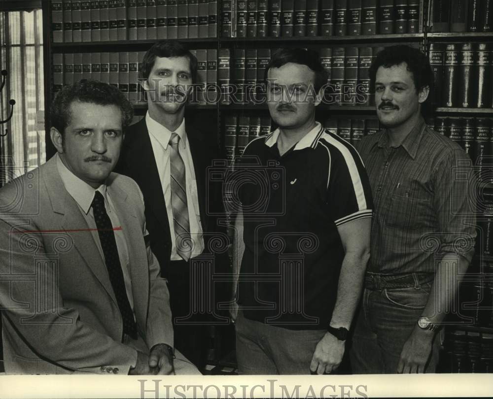 1983 Press Photo Law School Graduates Including Birmingham Policeman Jeff Bramer - Historic Images