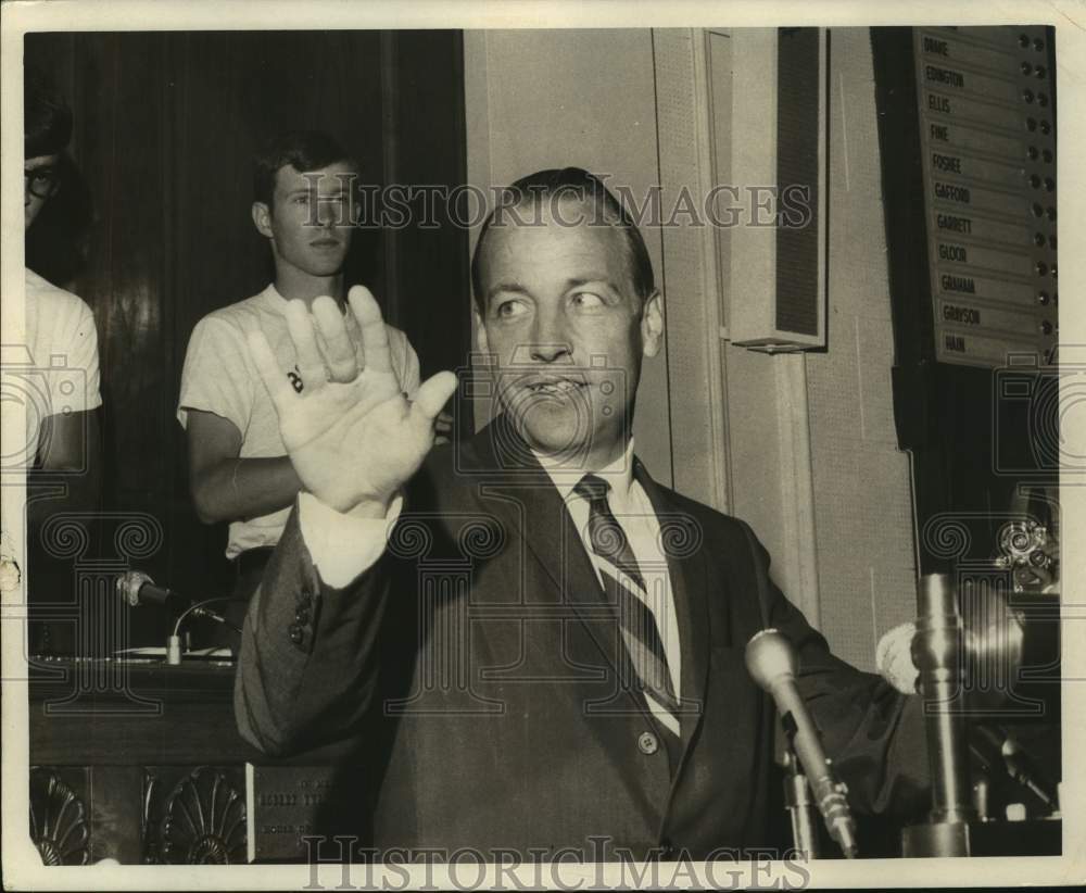 1968, Albert Brewer, Governor of Alabama, at Boy&#39;s State - abna45560 - Historic Images