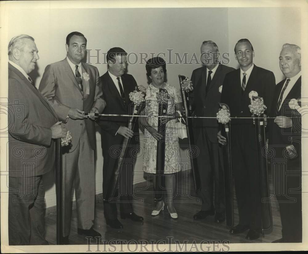 1968, Governors Show the Fishing Rods Received as Gifts - abna45568 - Historic Images