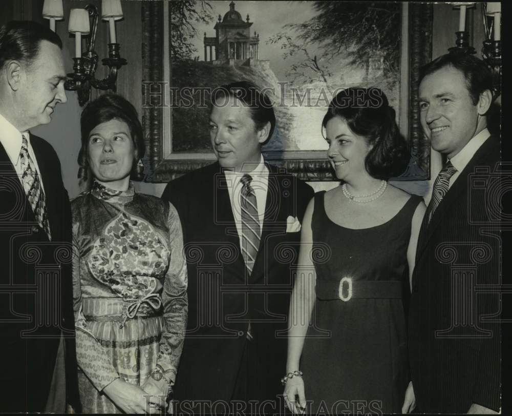 1972, Mr. and Mrs. Robert Shook, Mr. and Mrs. David Utz, Sam Boykin - Historic Images