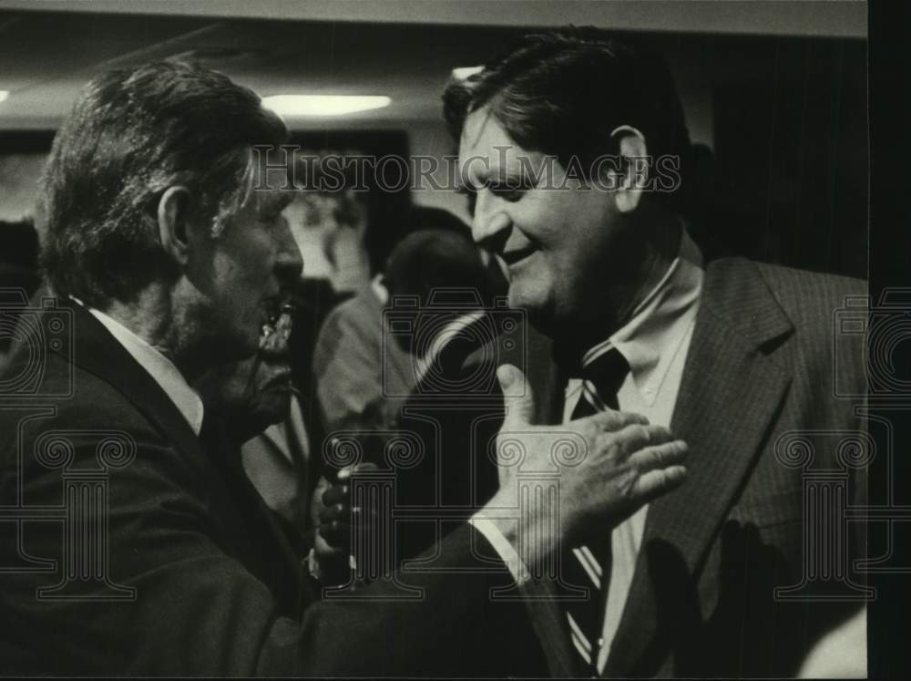 1979 Press Photo US District Judge Frank Johnson, US Senator Howell Heflin - Historic Images