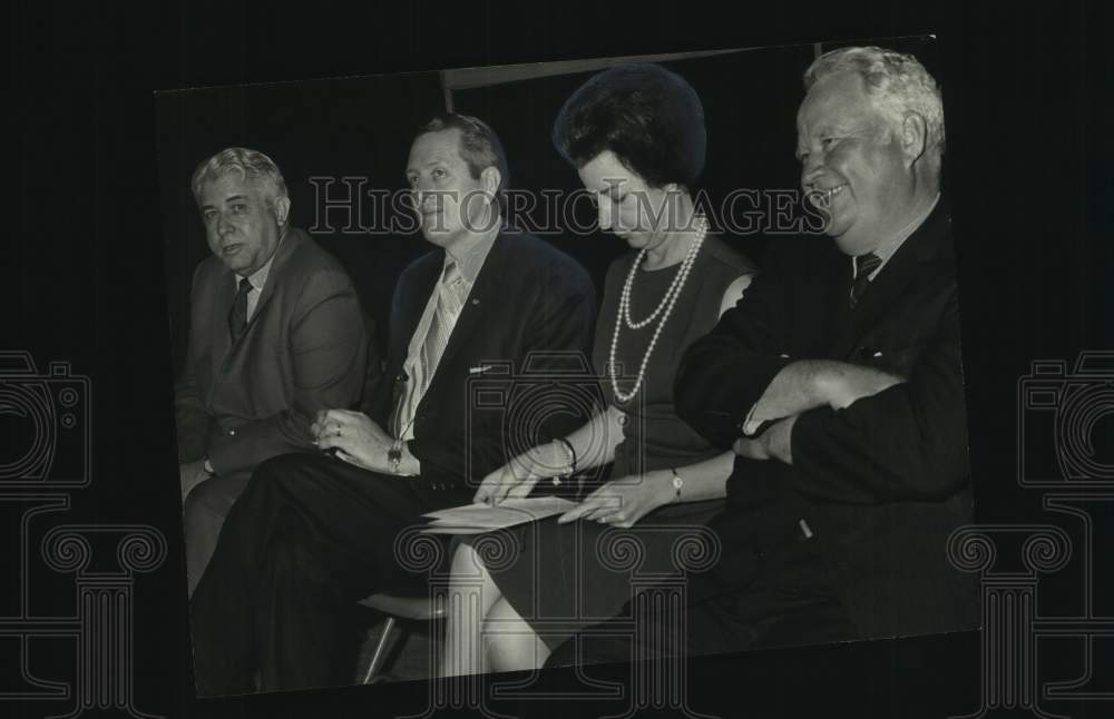 1970, Alabama State Leaders at Drug Conference, Montgomery - Historic Images