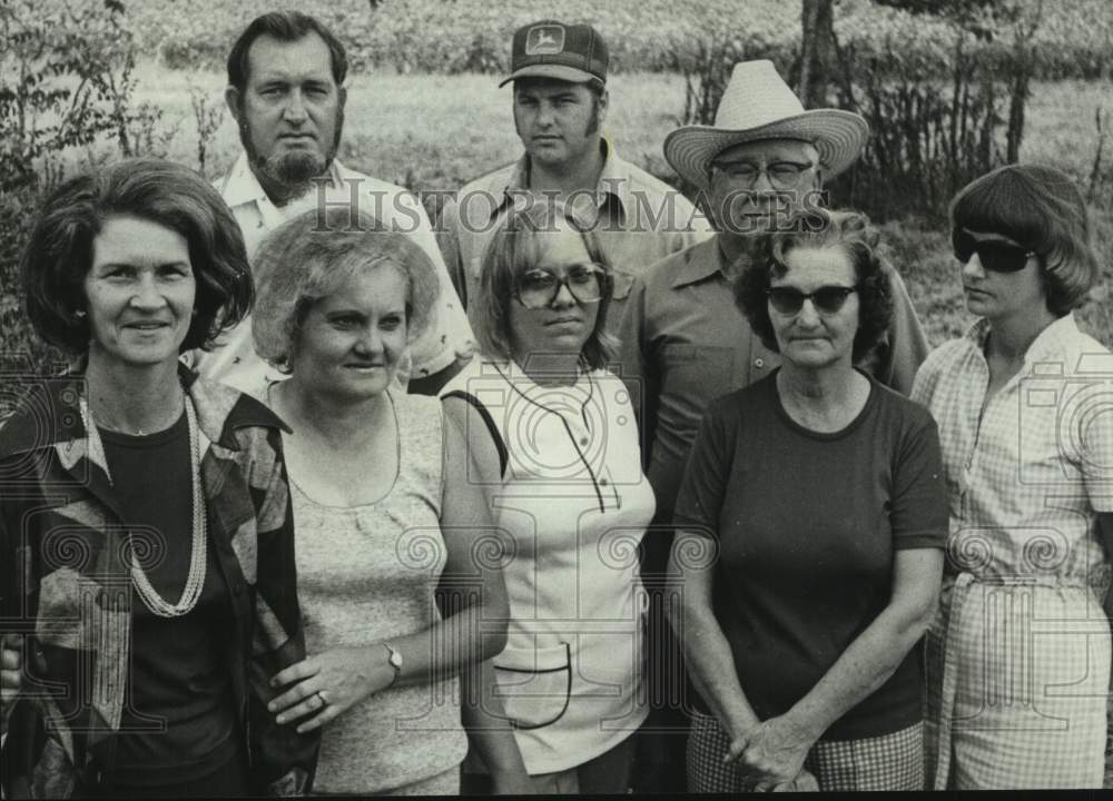 1978 Press Photo 15 families are landowners in Wing, Alabama - abna45800 - Historic Images