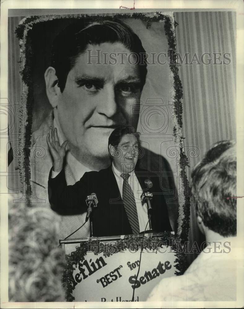 1978 Press Photo Howard Heflin, Candidate for U. S. Senate - abna45825 - Historic Images