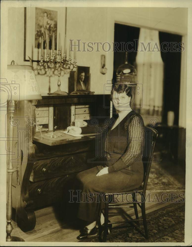 1934 Press Photo Mrs. Leon C. McCord, Montgomery, Alabama - Historic Images