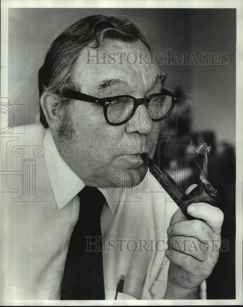 Coach Johnny Riddle, Former Professional Baseball Player - Historic Images