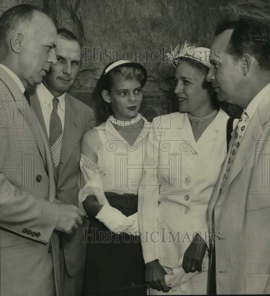 1952 Press Photo Alabama Attendees at Democratic National Convention - Historic Images