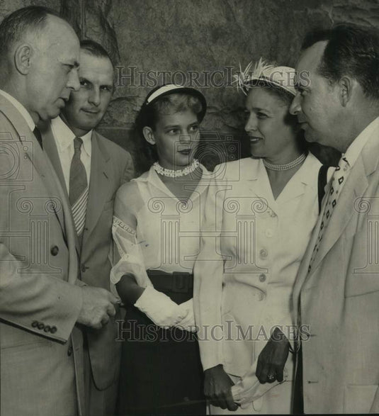 1952 Press Photo Alabama Attendees at Democratic National Convention - Historic Images