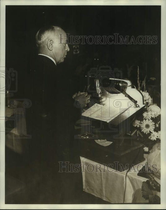 1966, Albert Rains, Former U.S. Representative, at American Legion - Historic Images