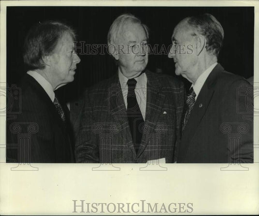 1976 Press Photo U.S. Senator John Sparkman, Alabama - abna46189 - Historic Images
