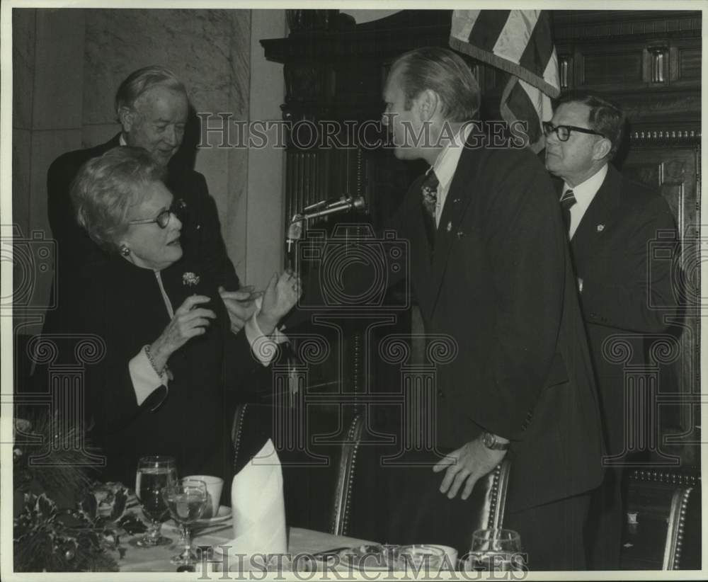 1975, U.S. Senator John Sparkman with Wife - abna46195 - Historic Images