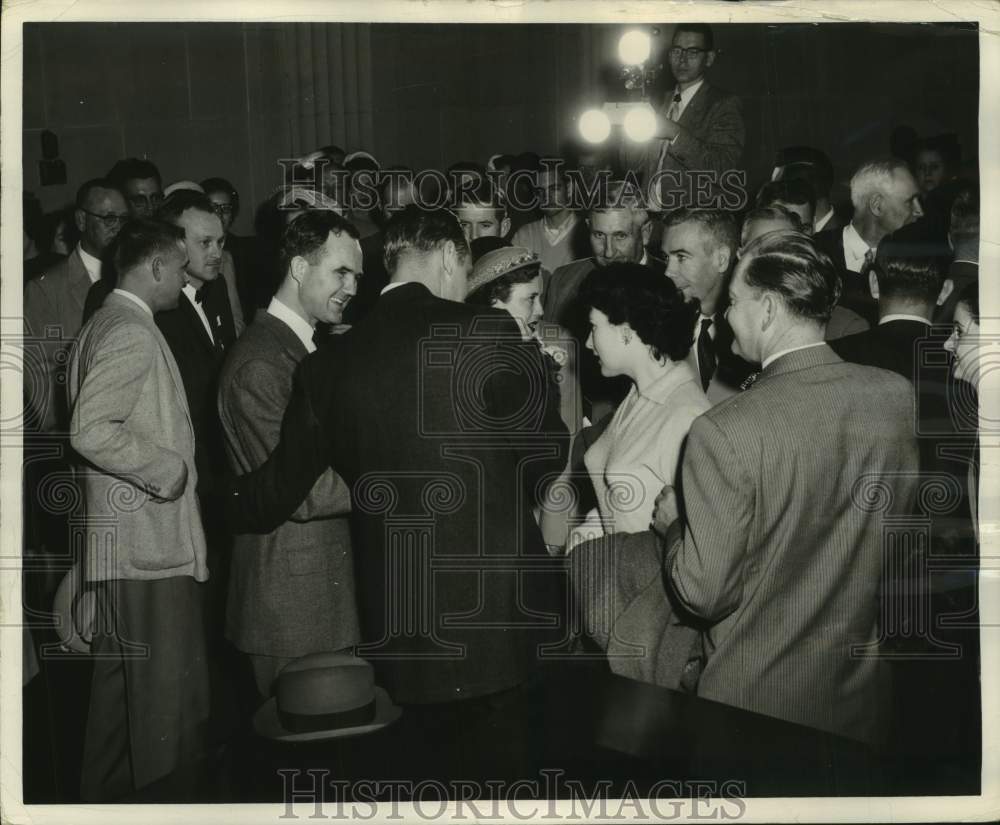 1955 John Patterson, New Attorney General, Receives Congratulations - Historic Images