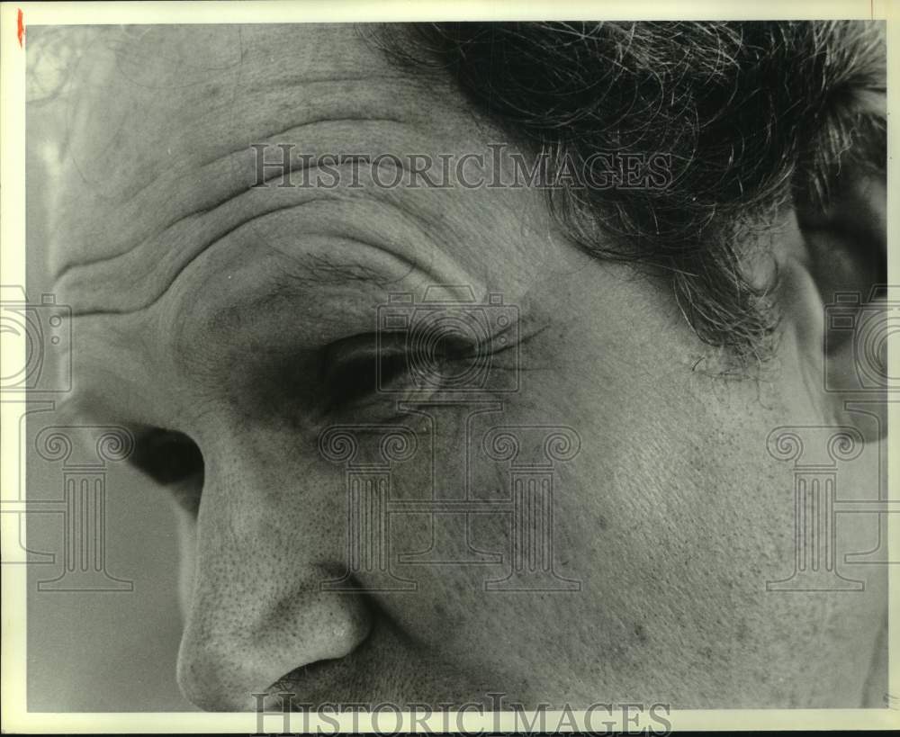 1979 Press Photo Closeup of Birmingham, Alabama Police Chief B.R. Myers - Historic Images