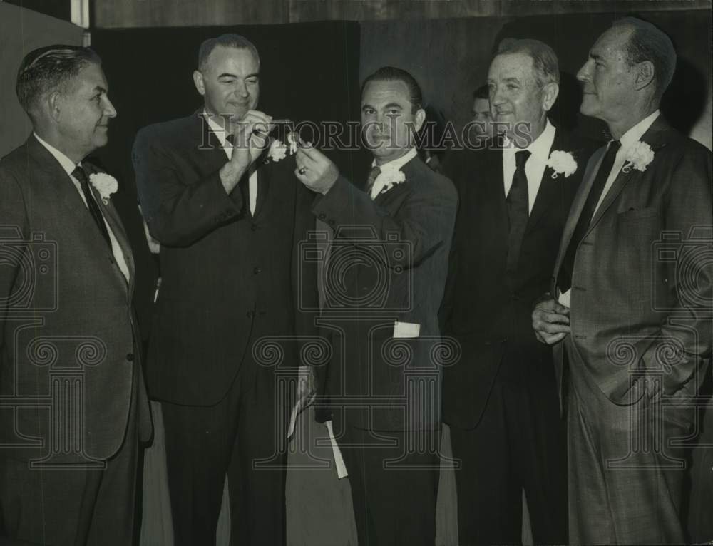 1966 Press Photo Opelika Trade School Dedicated by Dignitaries - Historic Images