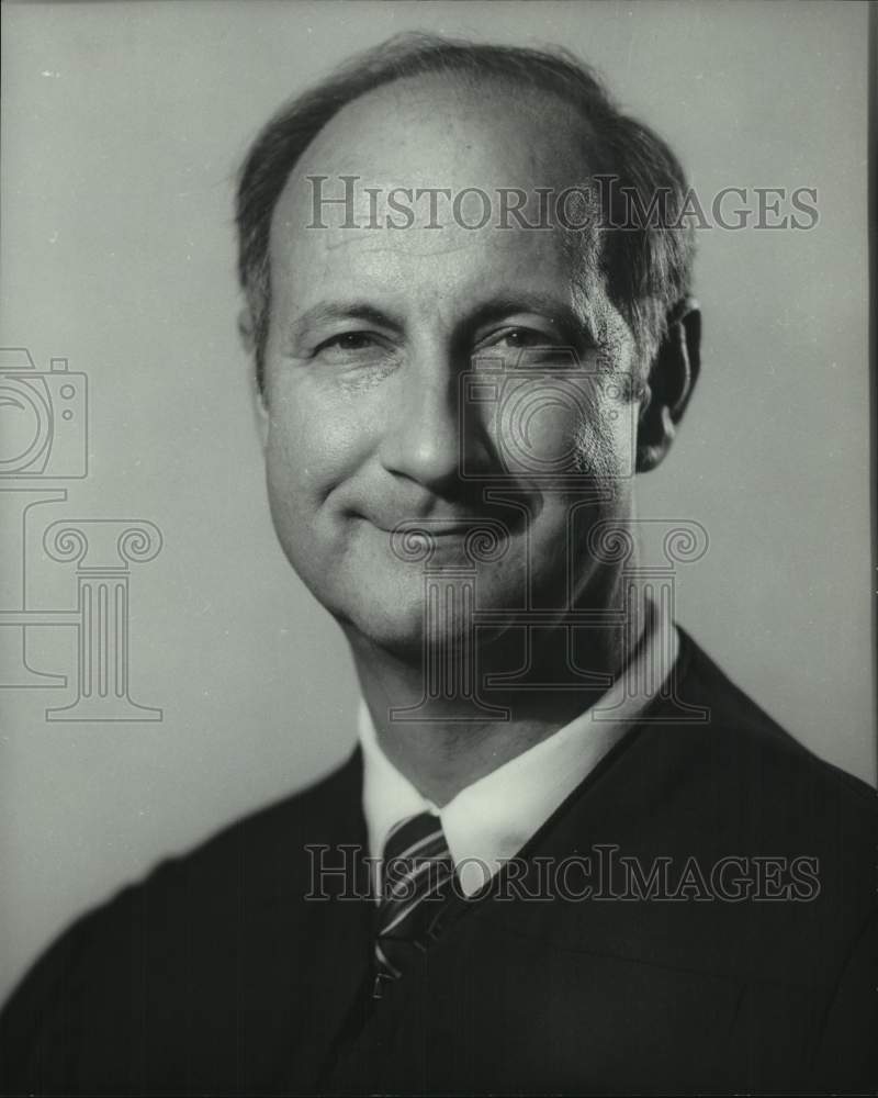1980 Press Photo Judge Tennant M. Smallwood, Birmingham, Alabama - abna46535 - Historic Images