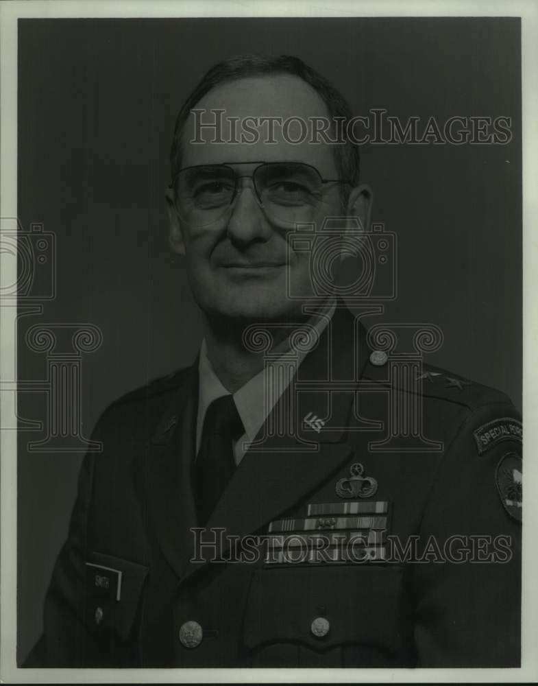1991 Press Photo Major General Ivan Smith, Top Alabama National Guard Officer - Historic Images
