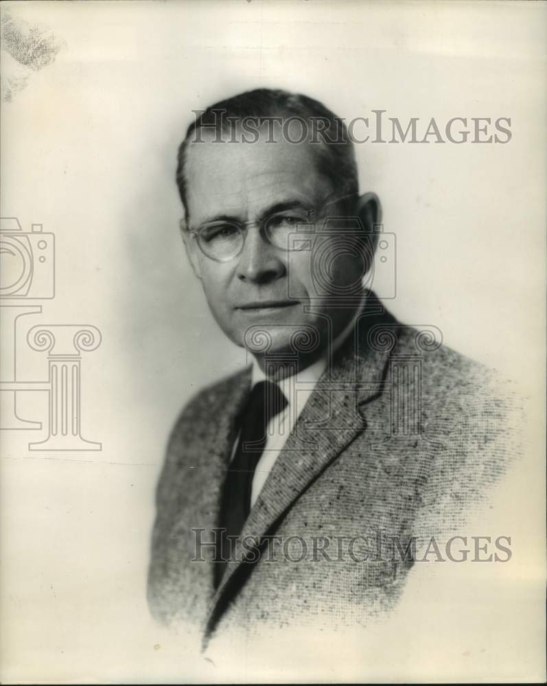 1962, Birmingham Trust National Bank Executive Clifford M. Spencer - Historic Images