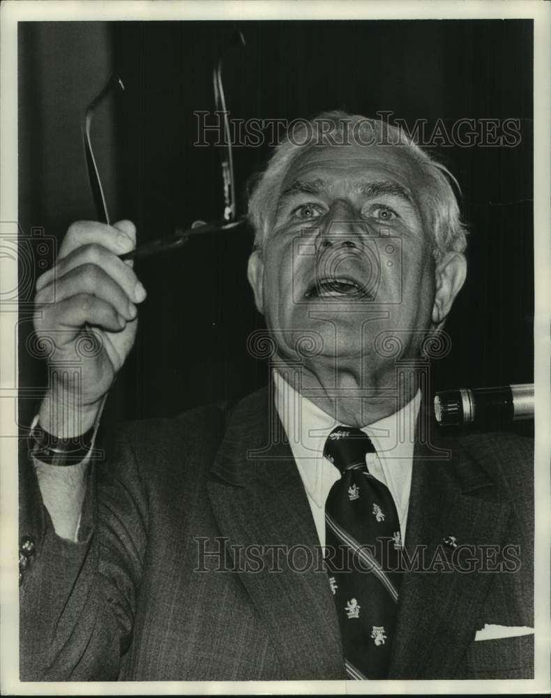 1975 Press Photo Mayor of Birmingham, Alabama George Seibels - Historic Images