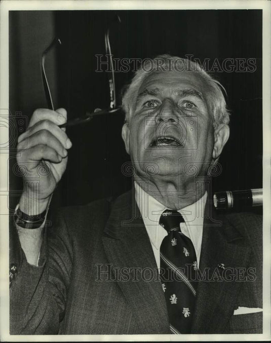 1975 Press Photo Mayor of Birmingham, Alabama George Seibels - Historic Images