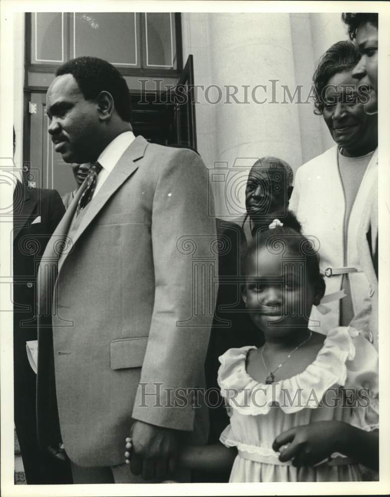 1980 Press Photo Federal Judge U.W. Clemon and Family - abna46709 - Historic Images