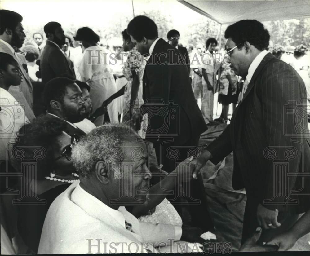 1979 Press Photo Group at Kingston Demonstrations - abna46729 - Historic Images