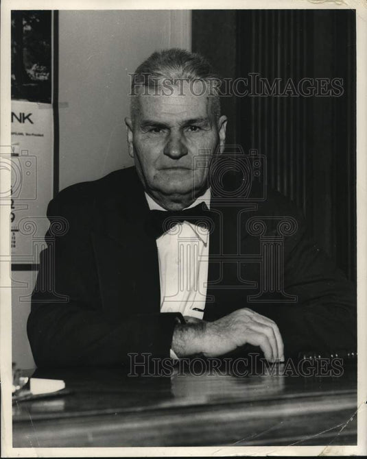 1954, Judge J. B. Hicks in Closeup Portrait - abna46886 - Historic Images